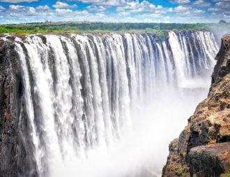 Viktoriafälle bei einer Simbabwe Safari Reise